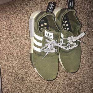 nmd addias olive green